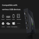 AIMOS AM-UK404 USB 2.0 Switch 4 in 4 Out KVM Switch 4 Port PC Sharing Device