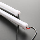 2 x 60CM LED Car Dash Light Run During the Day Lamp Strip Light Soften