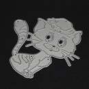 Silicone Cat Shape Mold Seal DIY Stamping Scrapbook Paper Cut This Album Tool