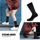 Compression Socks Men Women Sports Cycling Running Breathable Socks (Black)