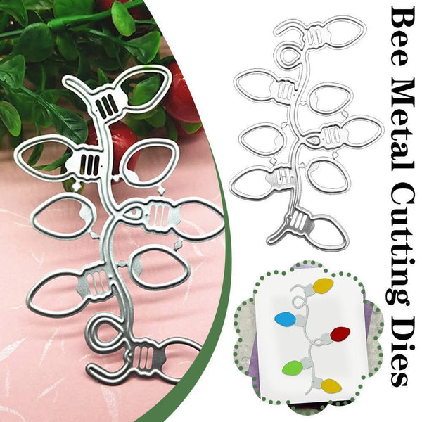 Bee Metal Cutting Dies Stencil Scrapbooking DIY Album Stamp Paper Card: