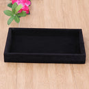 Earrings Bracelet Ring Jewelry Box Display Stand Holder Organizer(Black)