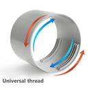Portable Air Conditioner Interface Threaded Exhaust Hose Connector (150mm) Newly