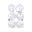 Tree Decoration Gifts Ball Bauble Drop Pendant Xmas Hanging Plastic Snow Ball