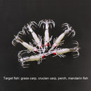 4g Luminous Blowing Squid Fishing Lures Jig Hook Artificial Crankbait Soft