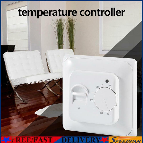 Water Electric Floor Heating Thermostat Warm Floor Temperature Controller #F