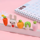 For Kids Prizes Party Fun Easter Day Mini Erasers Pencil Erasers Stationery
