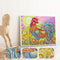 5D DIY Special Shaped Diamond Painting Chicken Cross Stitch Kits (D1079)
