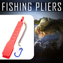 Plastic Fishing Pliers Gripper Body Grip Grabber Fishing Clip Clamp (Red) Newly