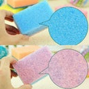 1PC Cleaning Sponge Brush 9*6*3CM Random color G9G9 L6C0 I2M8 I7E9