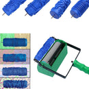 3pcs DIY Rubber Embossed Paint Roller Wall Texture Stencil Brush(ZZ0080)