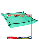 Plant Repotting Mat Waterproof Foldable Planting Pot Pad (Green 68x68cm) Newly