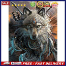 Full Embroidery Stamped Wolf Pattern 11CT Eco-Cotton Cross Stitch Crafts Ki