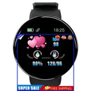 Smart Watch Fitness Tracker Watch-Heart Rate Calories Sleep Tracker (Black)