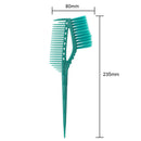 Barber Hair Dyeing Comb with Brush Plastic Hair Coloring Applicator (Cyan) Newly