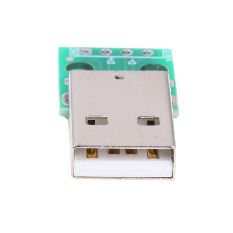 10pcs 4Pin USB Adapter Board USB Male Plug to DIP 2.54mm Welded Adapter Pla