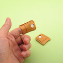 Leather Coin Thimble Quilting Sleeve Finger Protect Needlework Finger Cover