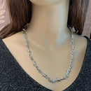 Barbed Wire Necklace Men Women Hip-Hop Punk Style Chain Choker Jewelry (1) Newly