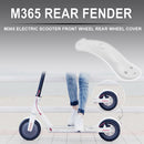 Scooter Rear Wheel Mudguard w/ Taillight for M365/M365 Pro (White Fender) Newly