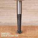 5pc BOLT SCREW REMOVER BROKEN EXTRACTOR KIT EZ EASY THREAD D8R2 STUD W8Q2