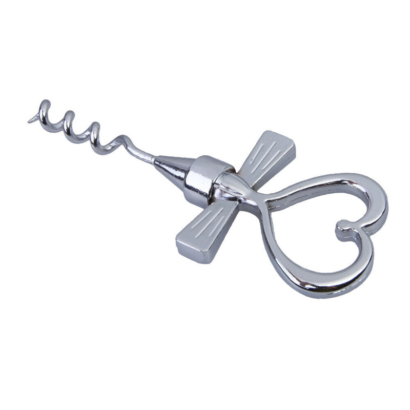 Love Heart Corkscrew Bottle Opener Set Wine Bottle Stopper Wedding Decor
