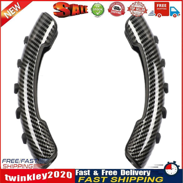 Car Steering Wheel Booster Cover Interior Accessories (Carbon Fiber Look) Newly