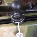 Nylon Kayak Canoe Ram Track Mounting Base for Ram Fishing Rod Rack Pole Holder
