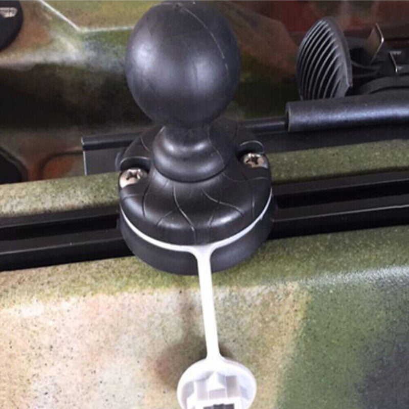 Nylon Kayak Canoe Ram Track Mounting Base for Ram Fishing Rod Rack Pole Holder