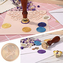 Letters Wax Sealing Stamp Head Wedding Invitation Gifts Craft Tools Decoration