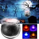 #A Halloween Witch Jar Lamp Party Decor Mist Maker Fogger Indoor/outdoor Decorat