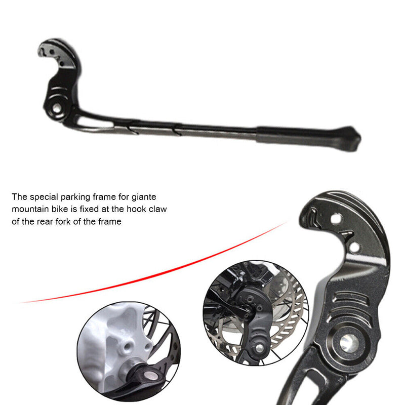 Mountain Bicycle Side Parking Support Stand Aluminum Adjustable Kickstand