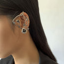 Personality Simplicity Ear studs Ear Bone Clip Rose flower Earring Ear studs