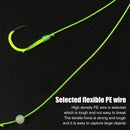 Fishing Floating Space Beans Hook Set Outdoor Float Bobber Connector (12)