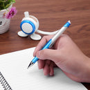Elastic Rope Ballpoint Pen Fixed Desktop Pen School Office Stationery(Blue)