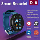 Smart Watch Fitness Tracker Watch-Heart Rate Calories Sleep Tracker (Blue)