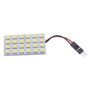 T10 5050 24SMD LED Panel Car Interior White Light Festoon Dome Lamp Blub Newly