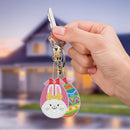 5pcs Diamond Painting DIY Full Special Shaped Easter Keychains Kit (YSK77) Newly