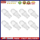 8pcs 12V 5W T10 W5W White LED Side Car Wedge Reading Light Width Lamp Bulbs