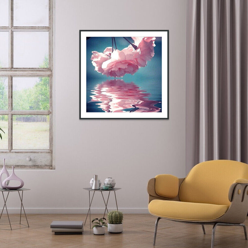 5D DIY Full Drill Diamond Painting Flower Embroidery Mosaic Craft Home Decor Kit