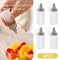 4pcs Transparent Spices Bottle Sauce Spice Seasoning Dispenser (Squeeze) Newly