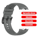 Silicone Watch Band Smart Bracelet Wrist Strap for Honor GS Pro (Grey)