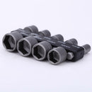 18pcs/set 5mm-13mm Hex Socket Sleeve Nozzles Nut Driver Drill Bit Adapters