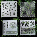 Paper Cards Walls Painting Embossing Template Layering Stencils Scrapbooking