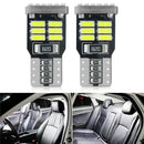 12V Light Bulbs LED T10 W5W License Plate Light Dome Map Car LED Reading Bulbs