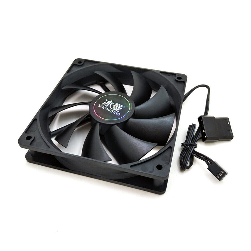 Cooler Radiator Silent Desktop PC Computer Case Cooling Fan Laptop Accessories