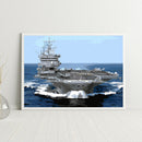 Oil Paint by Numbers Spaceship Canvas Artwork Living Room Picture Art Decoration