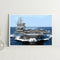 Oil Paint by Numbers Spaceship Canvas Artwork Living Room Picture Art Decoration