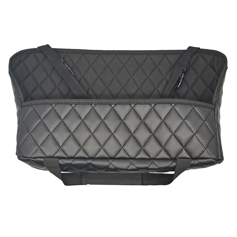 Car Seat Storage Bag Pocket Storage Auto Leather Interior Organizer Hanging Box