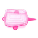Fresh Lids Food Fresh Stretch Suction Silicone Lid Bowl Cover Round Square