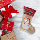 5D Diamond Painting Xmas Rhinestone Sock Embroidery Mosaic Gift Bag (SDW04)